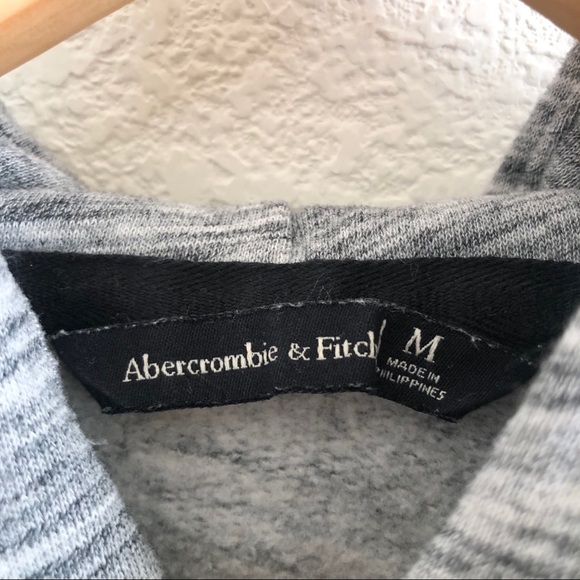 Abercrombie Cropped Hoodie Pullover - Picture 7 of 7